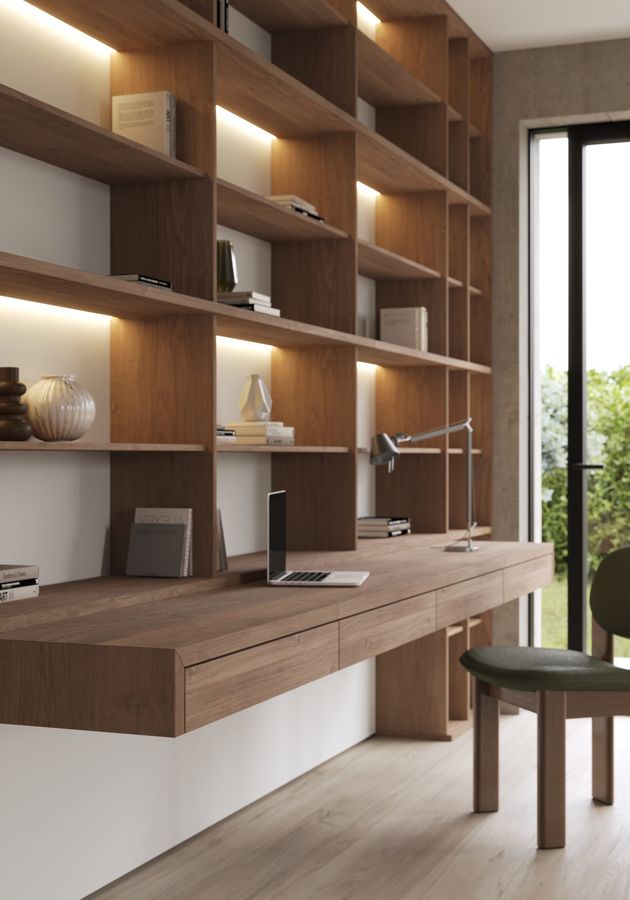 Render di libreria su misura